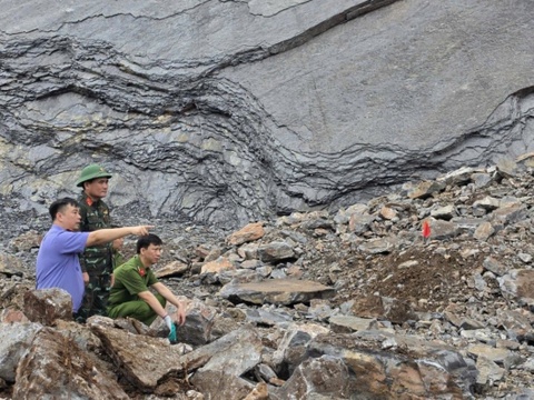 Hien truong vu sat lo mo da tai Thanh Hoa khien 3 nguoi tu vong hinh anh