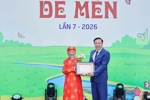 Le trao Giai thuong De Men lan thu 7, nam 2026 hinh anh