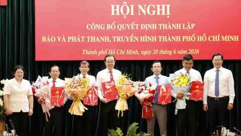 Ong Le Van Minh lam Tong giam doc Bao va Phat thanh, Truyen hinh TP.HCM hinh anh