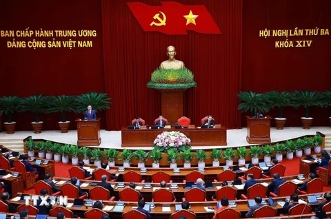 Khai mạc trọng thể Hội nghị lần thứ ba Ban Chấp hành Trung ương Đảng khóa XIV