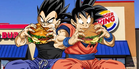 Thực đơn 'Dragon Ball Super', gồm cả nước sốt Saiyan của Burger King 