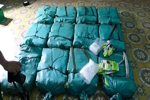 Hàng tạ ma túy giấu trong khu chung cư cao cấp ở Hà Nội để giao cho khách