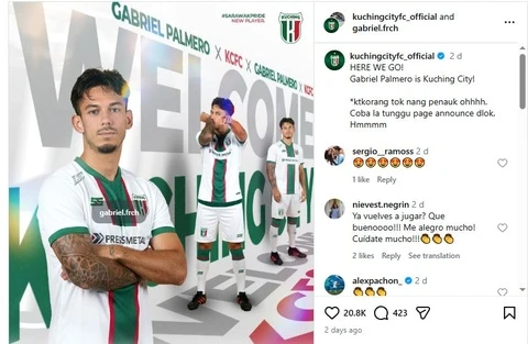 Net mat u sau cua cau thu nhap tich Malaysia khi ra mat CLB moi hinh anh