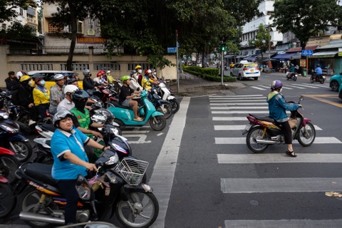 Hiện trạng giao thông trên các tuyến đường lắp camera AI ở TP.HCM