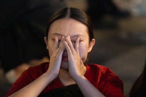 Nuoc mat nguoi ham mo khi U23 Viet Nam thua trang Trung Quoc hinh anh