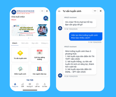Nhà trường và học sinh hưởng lợi nhờ trợ lý ảo trên Zalo