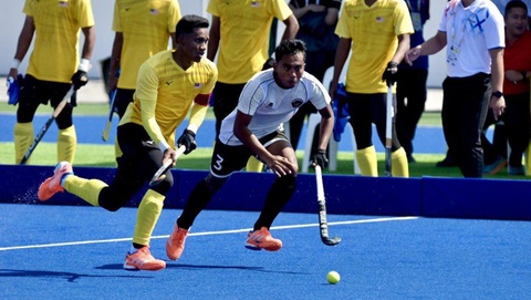 Malaysia thang 18-0 o mon moi xuat hien tai SEA Games 33 hinh anh