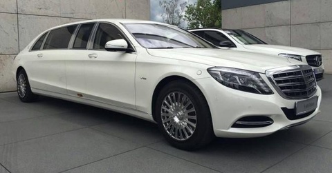 Mercedes-Maybach S600 Pullman den Trung Quoc anh 1