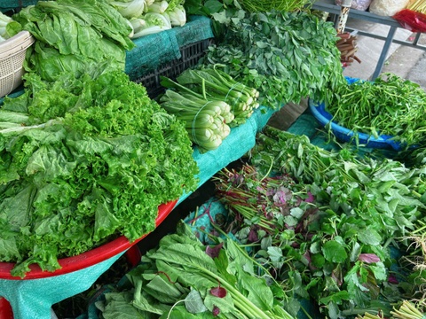 Gia rau xanh tang gap 2-3 lan, dat hon ca Tet hinh anh