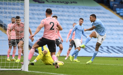 Man City vs Sheffield anh 1