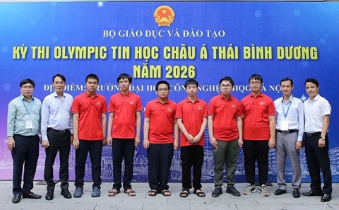 Viet Nam thang lon tai Olympic Tin hoc chau A - Thai Binh Duong hinh anh