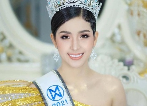 Hoa hau Lao bo thi Miss World vao phut chot hinh anh