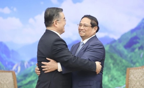 Thủ tướng tiếp Phó Ủy viên trưởng Ủy ban Thường vụ Nhân đại Trung Quốc