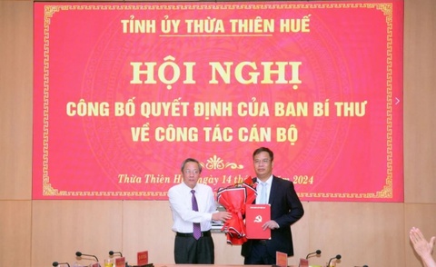 Ong Pham Duc Tien giu chuc Pho Bi thu Tinh uy Thua Thien-Hue hinh anh