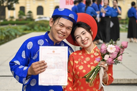Đám cưới tập thể của 52 cặp đôi ở TP.HCM