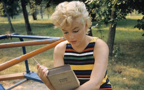 Marilyn Monroe là một độc giả say mê