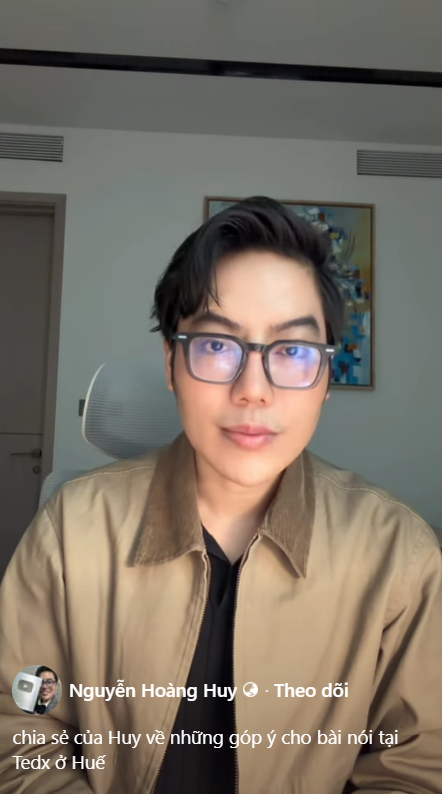 Nguyễn Hoàng Huy tại TEDx Huế