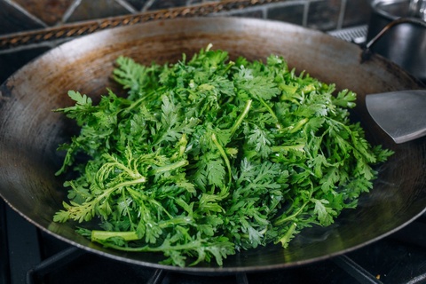 4 loai cai giup nhe bung duong gan, la rau khoai khau cua nguoi Viet hinh anh