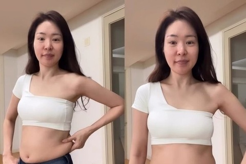 Nu dien vien 'khoe' tang can sau Tet hinh anh