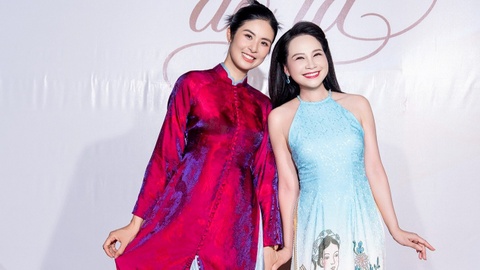 Ngoc Han khoe sac voc ben dan nguoi dep hinh anh