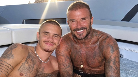 Không nhận ra con trai Beckham