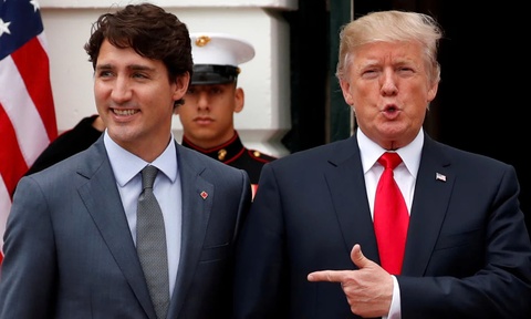 Canada chay dua 'lay long' ong Trump hinh anh