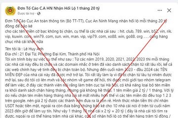 Truy vet doi tuong phat tan 'don to cao' sai su that hinh anh
