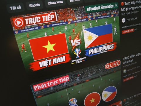 Chục nghìn người mở YouTube xem Việt Nam đá trong game