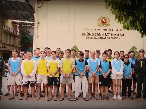 Video: Cong an TPHCM triet xoa duong day toi pham xuyen quoc gia hinh anh