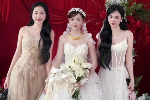 Buc anh co dau Dak Lak chup voi ban than khien dan mang 'khau chien' hinh anh