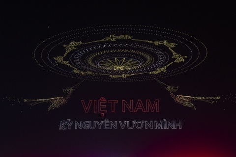 Xac lap ky luc the gioi man trinh dien 10.500 drone cua Viet Nam hinh anh