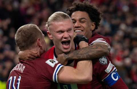 Na Uy lam nen lich su o vong loai World Cup hinh anh