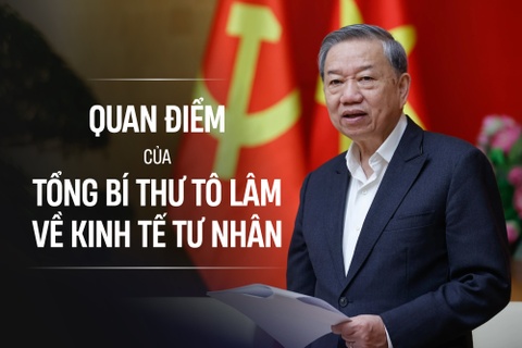 Quan diem cua Tong Bi thu To Lam ve kinh te tu nhan hinh anh