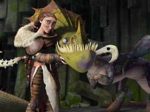 Nhân vật Valka do Cate Blanchett lồng tiếng, chính là mẹ của Hiccup.