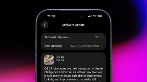 Vì sao điện thoại vừa lên iOS 27 nhanh bị tụt pin?
