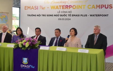 Truong song ngu noi tru dau tien di vao hoat dong phia tay nam TP.HCM hinh anh