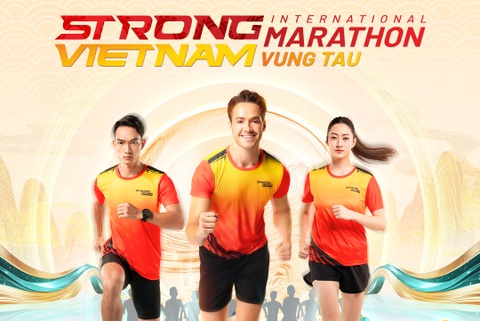 Kham pha bo racekit giai chay quoc te Strong Vietnam Vung Tau 2024 hinh anh