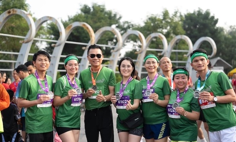 Herbalife Viet Nam ghi dau an tai VnExpress Marathon Hai Phong 2025 hinh anh