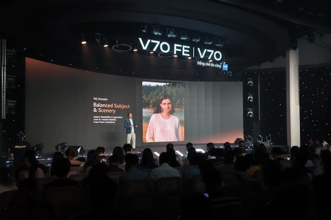 Vivo ra mat bo doi V70 va V70 FE nang tam trai nghiem nhiep anh hinh anh