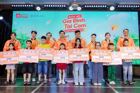 Ngày hội thường niên tiếp sức hàng trăm 'gia đình tài cam ShopeeFood'