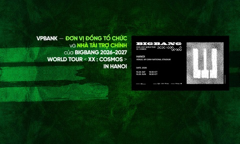 VPBank đồng tổ chức và tài trợ chính BigBang World Tour tại Việt Nam
