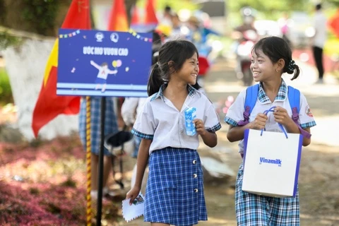 Hơn 500 học sinh vùng cao Lâm Đồng tham gia Ngày hội Vươn cao Việt Nam