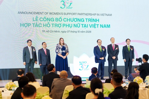 Kao Việt Nam công bố chương trình hỗ trợ y tế phụ nữ trong nước