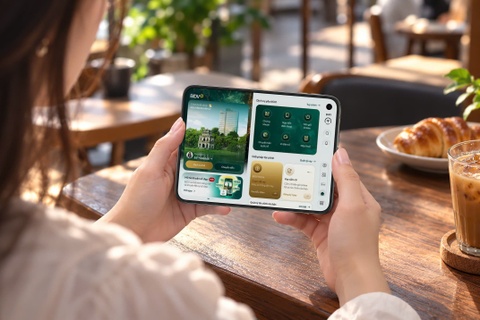 BIDV SmartBanking tiên phong thiết kế giao diện riêng cho iPhone Duo