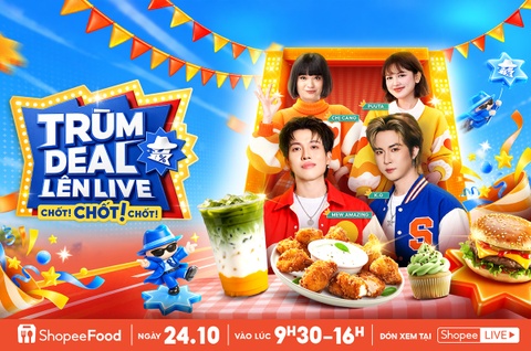Rủ nhau nhập tiệc, săn deal món ngon giảm đến 50% cùng ShopeeFood