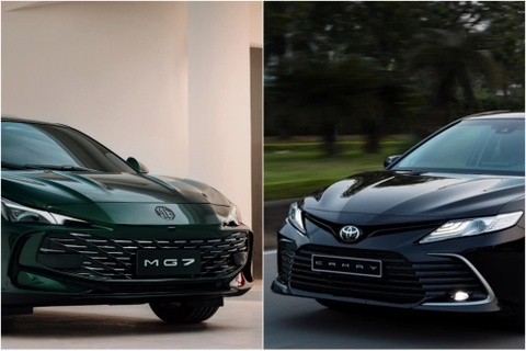 Re hon gan 390 trieu, MG7 co cua canh tranh voi Toyota Camry? hinh anh