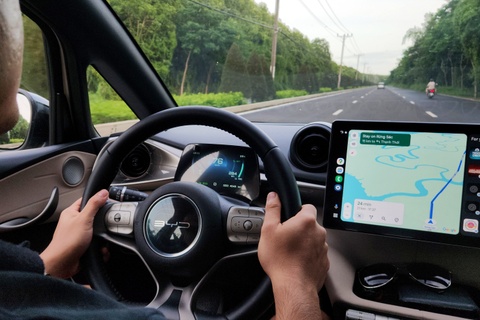 Choi Tet bang oto, dung de bi phat nguoi hinh anh