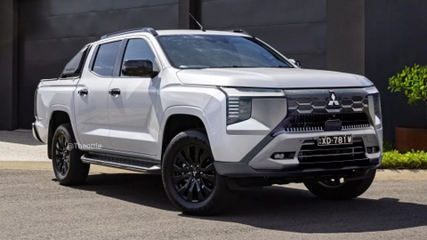 Xem truoc thiet ke co the la Mitsubishi Triton ban nang cap hinh anh
