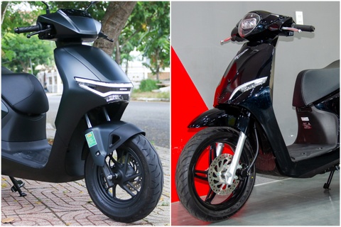 Mua xe may dien doi pin - chon VinFast Feliz II hay Honda CUV e: hinh anh