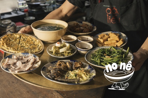 Ngoi chieu an com que o TP.HCM hinh anh